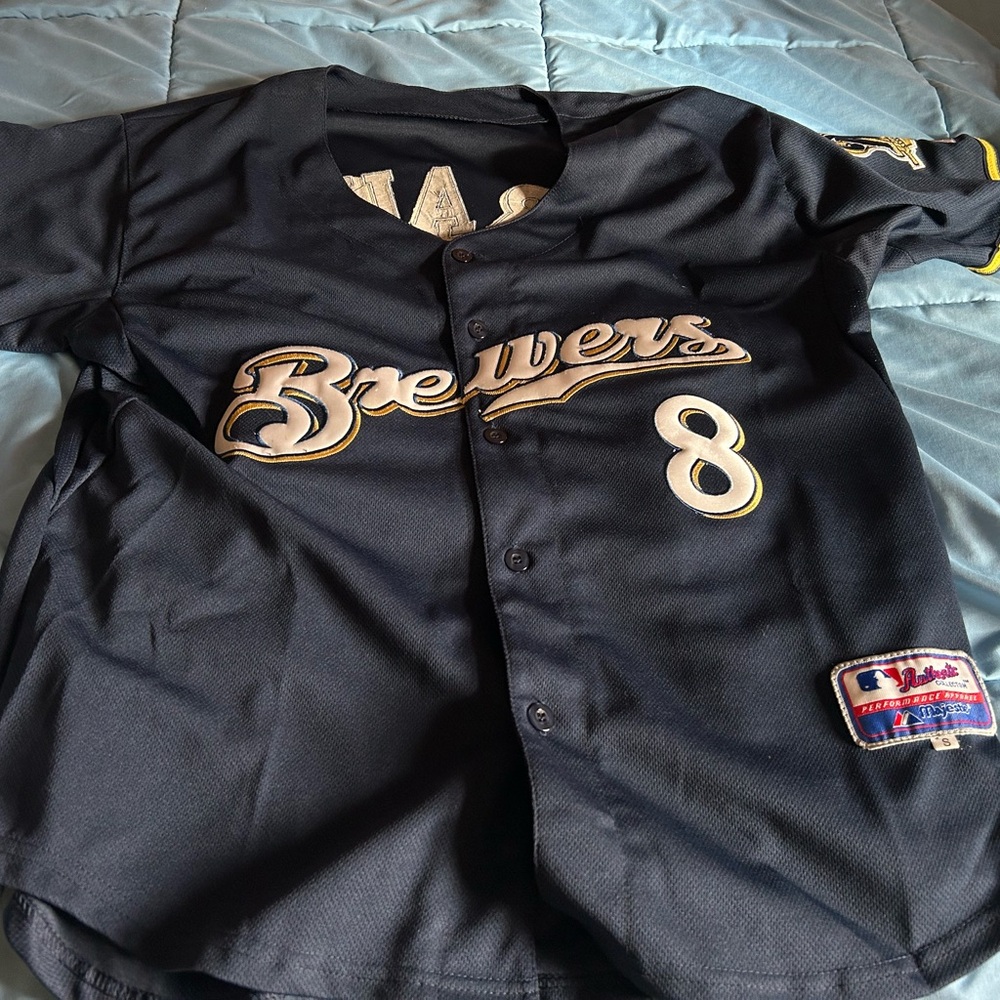Brewers Braun Jersey